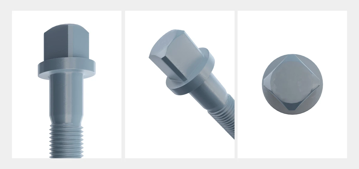 Square Head Bolts With Collar details Square Head Bolts With Collar details